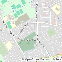 Map of Middlesbrough, Cleveland