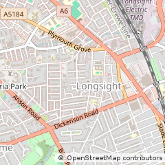 Map of Manchester