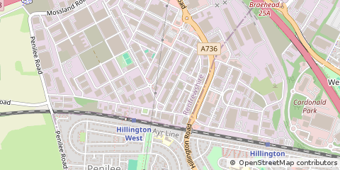 Map of Glasgow