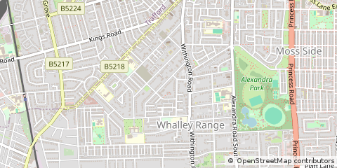 Map of Manchester