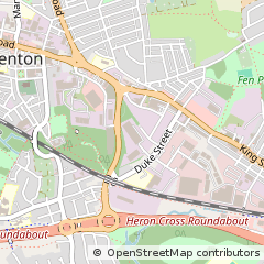 Map of Stoke on Trent