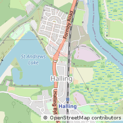 Map of Rochester, Kent