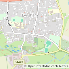 Map of Witney, Oxfordshire