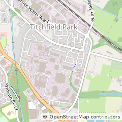 Map of Fareham, Hampshire