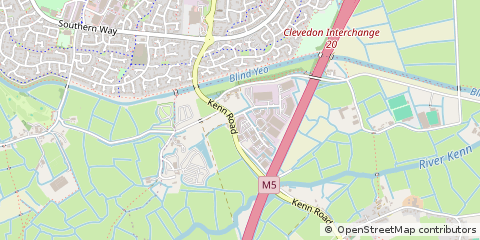Map of Clevedon