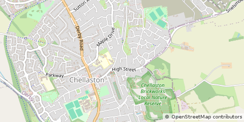 Map of Derby