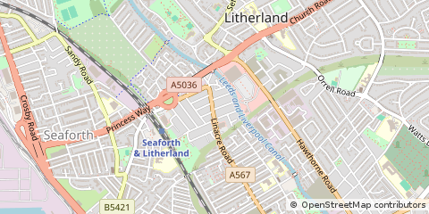 Map of Liverpool