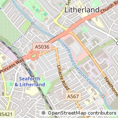 Map of Liverpool