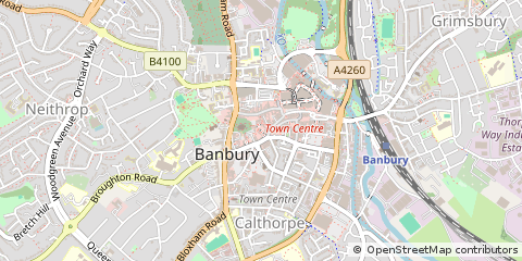 Map of Oxfordshire