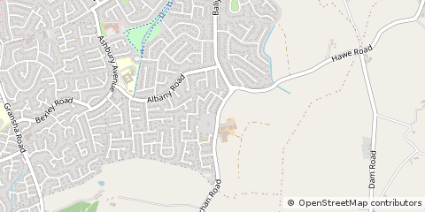Map of Bangor, County Down
