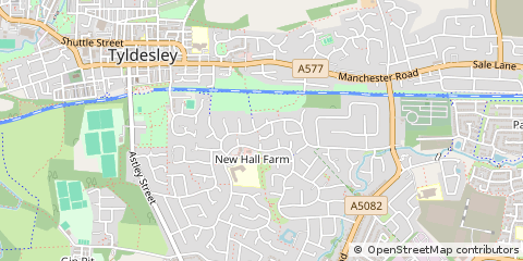 Map of Manchester