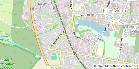 Map of Newcastle Upon Tyne