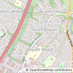 Map of Eastleigh