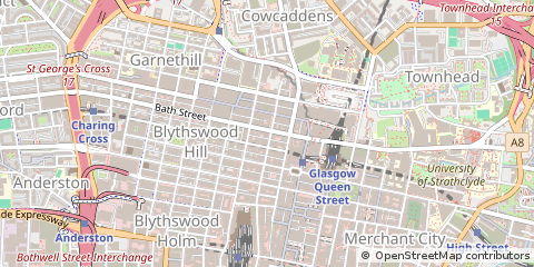 Map of Glasgow