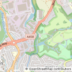 Map of Halesowen, West Midlands