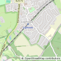 Map of Liphook, Hampshire