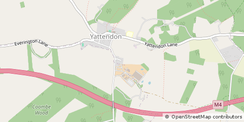 Map of Thatcham, Berkshire