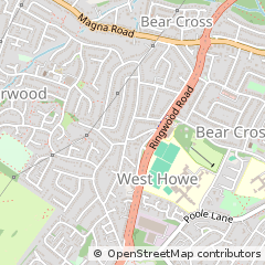 Map of Bournemouth