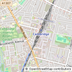 Map of Cambridge