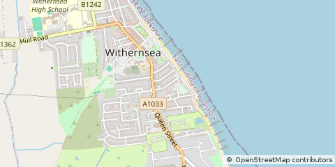 Map of East Yorkshire