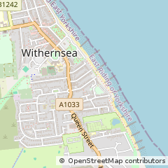 Map of East Yorkshire