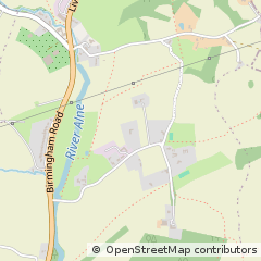 Map of Henley in Arden, Warwickshire