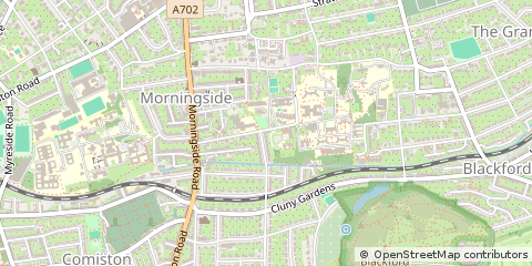 Map of Edinburgh
