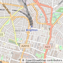 Map of Brighton
