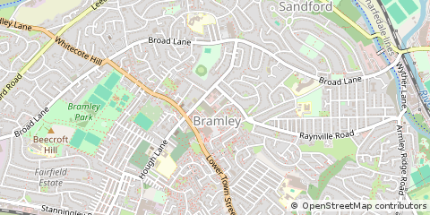 Map of Leeds