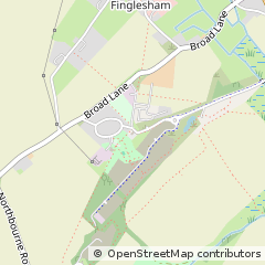Map of Deal, Kent