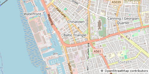 Map of Liverpool