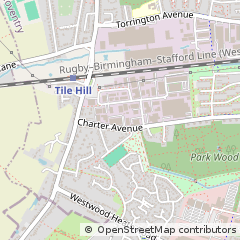 Map of Coventry