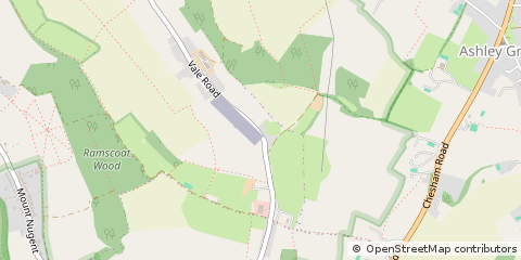 Map of Chesham, Bucks