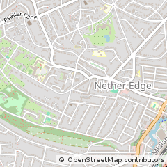 Map of Sheffield