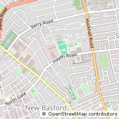 Map of Nottingham