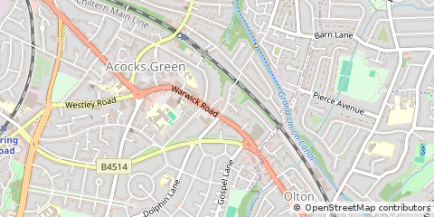 Map of Birmingham