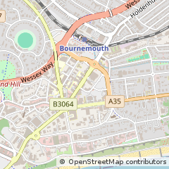 Map of Bournemouth