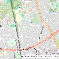 Map of Leicester