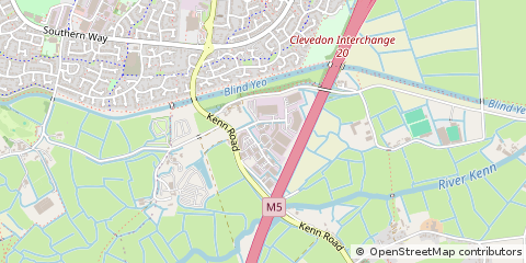 Map of Clevedon