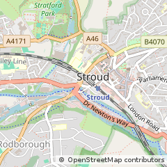 Map of Stroud