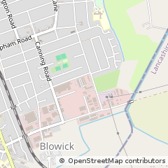 Map of Southport, Merseyside