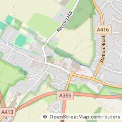 Map of OLD Amersham, Bucks