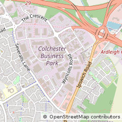 Map of Colchester, Essex