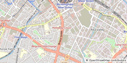 Map of Birmingham