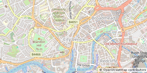 Map of Bristol