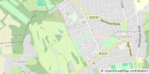 Map of Caterham