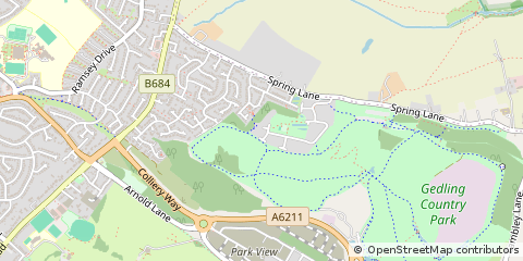 Map of Nottingham