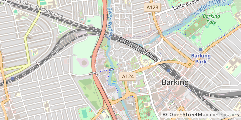 Map of Barking