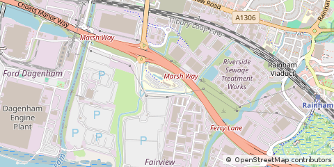 Map of Rainham