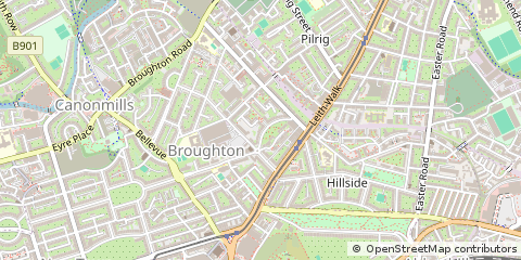 Map of Edinburgh